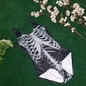 Black Milk Clothing Ribs Swimsuit One Piece